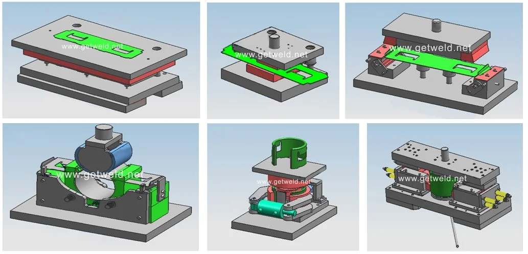 Bottom /Handle/Enclosure/Guard Ring Forming Dies and Moulds for LPG Gas Cylinder Production Line